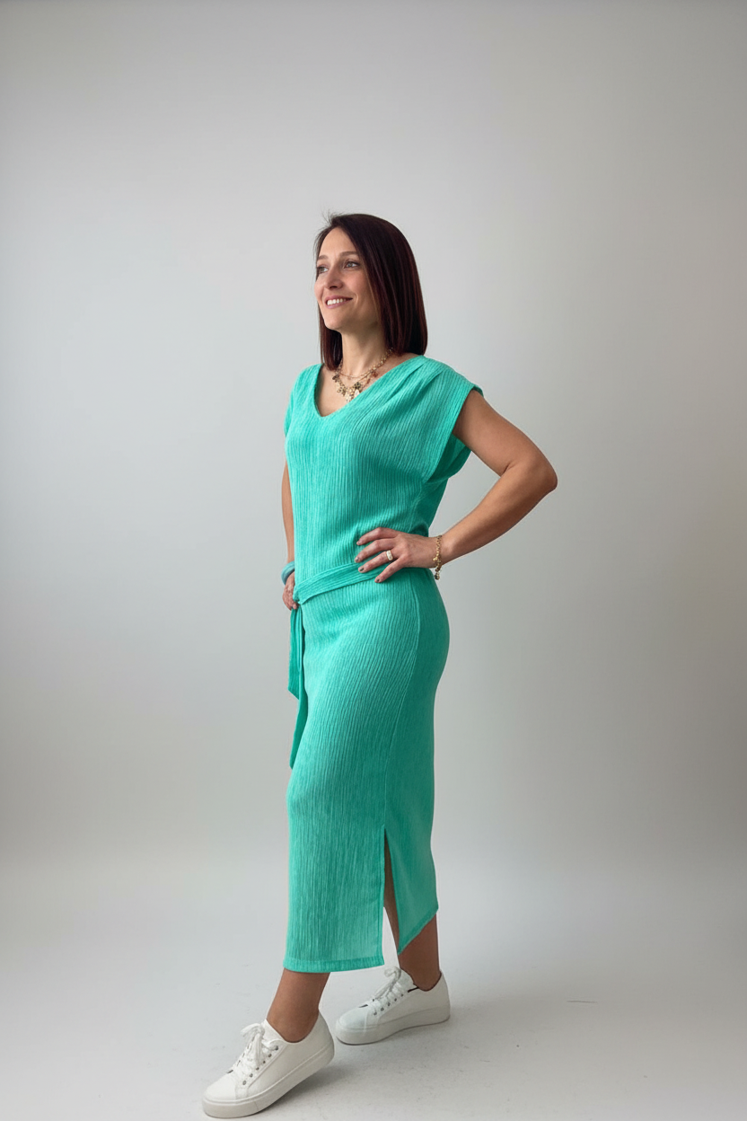 Banner Conjunto Verde Menta - Fundo Cinza