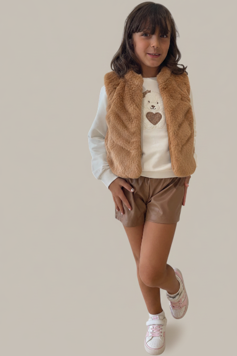 Colete Pelo Menina