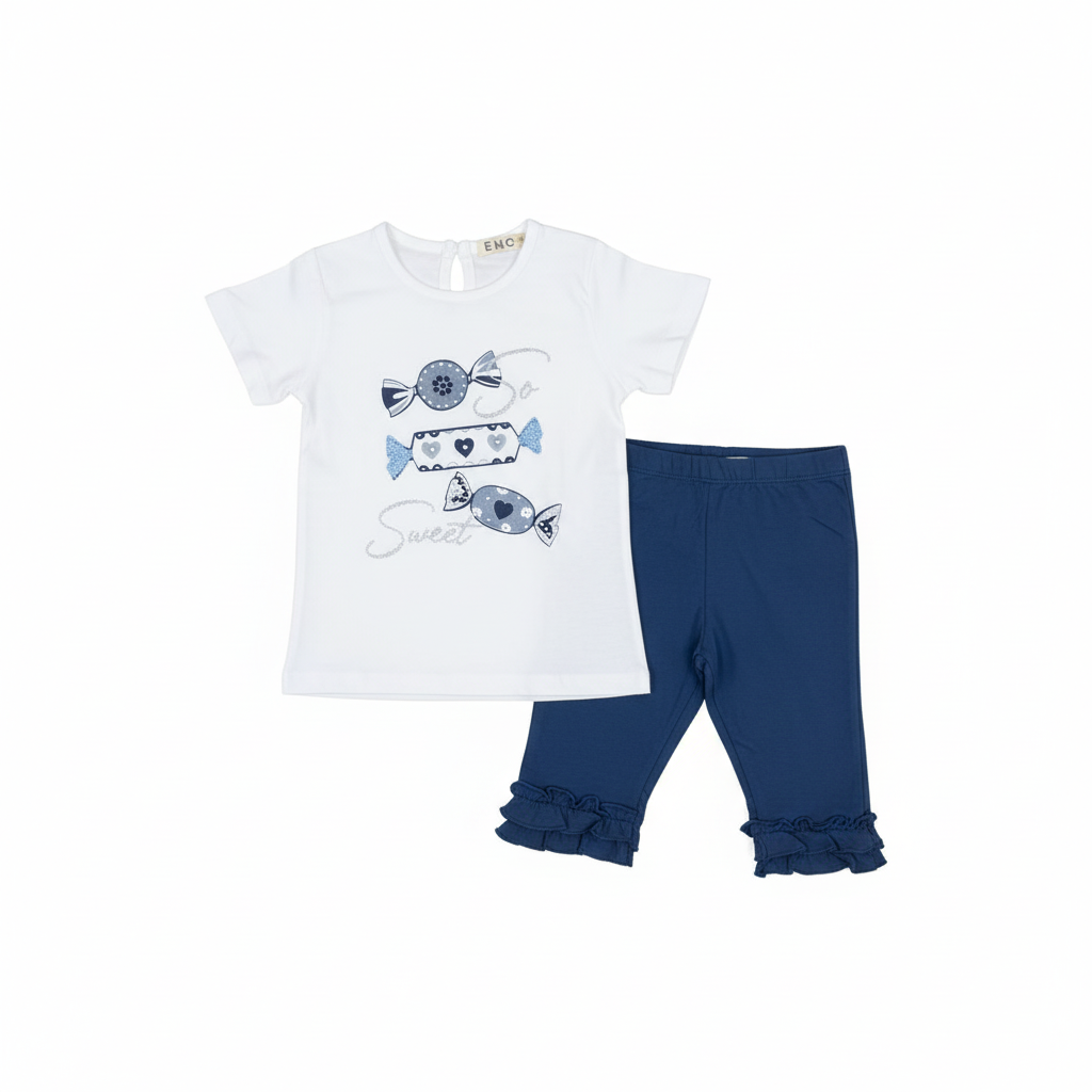 Conjunto Sweet - fundo branco limpo